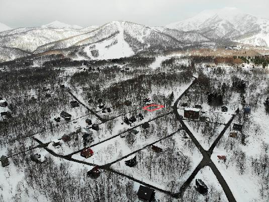 ニセコ町住宅地（角地）